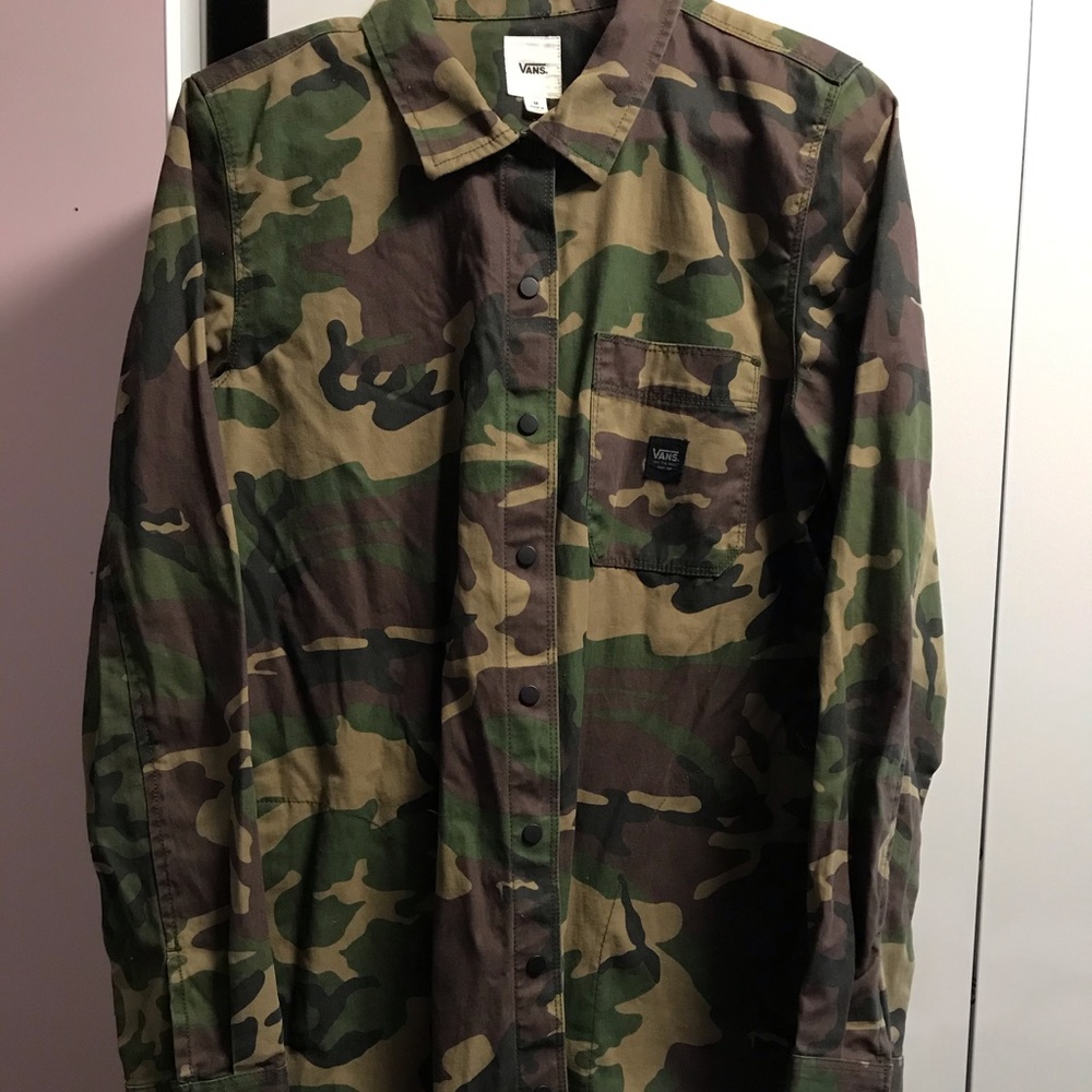 Vans camo dress with pockets